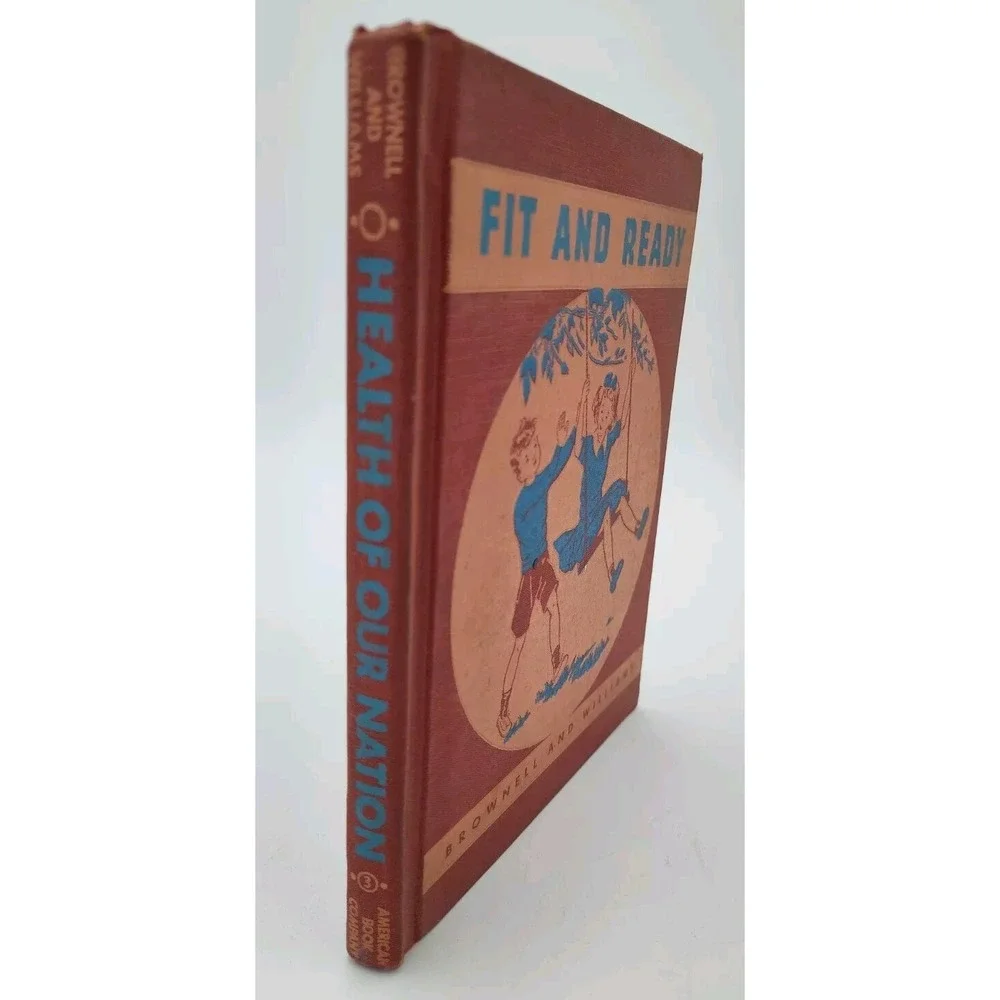 Fit and Ready 1946 BOOK‎ 3 SCHOOL HEALTH UNCOMMON Rare SEE PICS B60.1GU2095